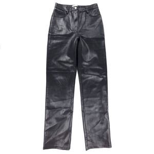 NEW Aritzia Wilfred Melina Pants High-waisted Vegan Leather 90s Clean Girl Y2k